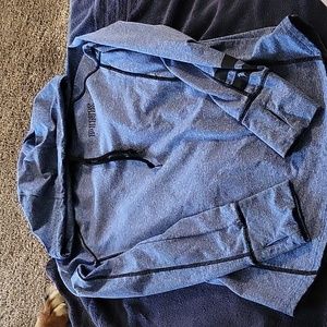 Long sleeve hooded shirt